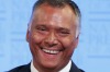 Journalist Stan Grant addresses the National Press Club of Australia in Canberra on Monday 22 February 2016. Photo: Alex ...