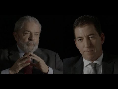 Jornalista premiado Glenn Greenwald entrevista Lula - completo