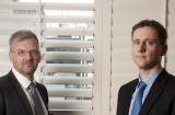 Affluence Funds Management chief executive Daryl Wilson, left, with portfolio manager Greg Lander.