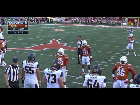 2015 Cal Golden Bears vs. Texas Football (Full Game)