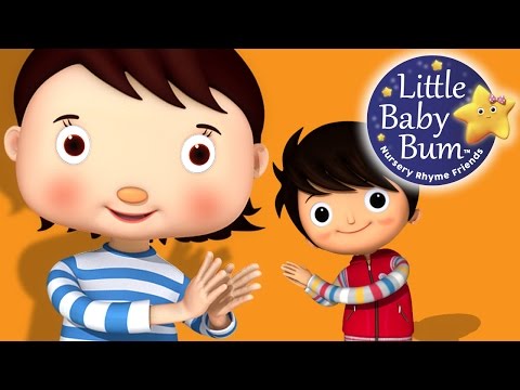 Clap Your Hands Song | Nursery Rhymes | By LittleBabyBum