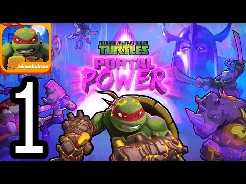 TMNT: Portal Power - iPhone Gameplay Walkthrough Part 1: New York City