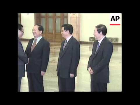 CHINA: JIANG ZEMIN LAUNCHES MAJOR DIPLOMATIC MISSION