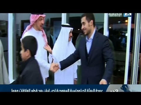 'Members of the Saudi diplomatic mission' in Iran land in Dubai