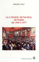 Le Conseil municipal de Paris de 1944 à 1977