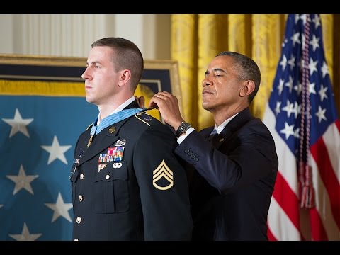 Staff Sgt. Ryan Pitts Receives the Medal of Honor