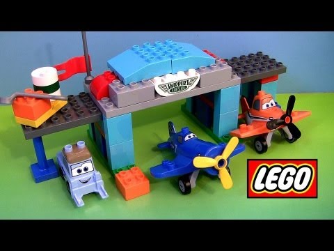 LEGO Duplo Planes Skipper Flight School 10511 Disney Airplanes Dusty Sparky World Above Cars