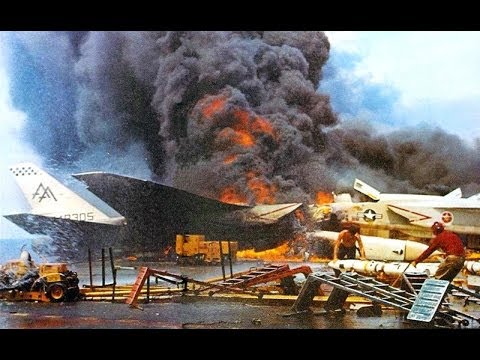 USS Forrestal Aircraft Carrier Disaster