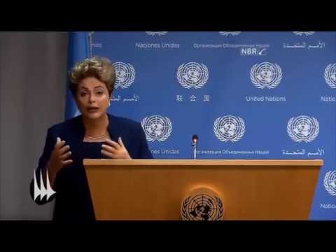 "Store wind" - Hilarious speech of Brazil's president Dilma Rousseff