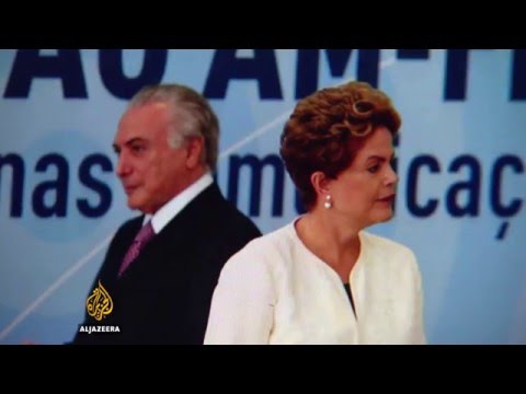 Brazilian president fighting for survival