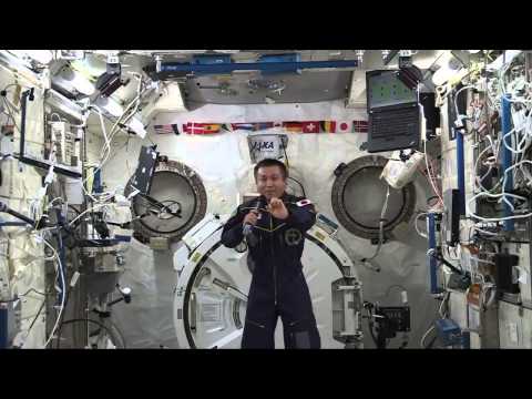 Space Station Commander Koichi Wakata  Discusses Life in Space with Japanese Media