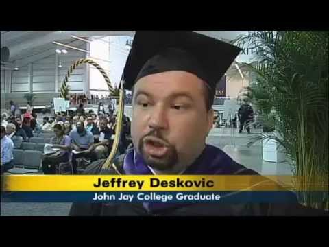 NY 1: Jeff graduates with Masters Degree from the John Jay College of Criminal Justice