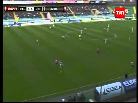 Palermo - Udinese 27.02.2011 Alexis Sanchez 4 goles