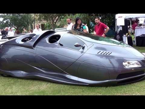 'Extra Terrestrial Vehicle' ETV Concept.  A custom made, futuristic car built in Florida