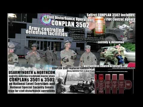 Martial Law in America - Conplan 3502 Exposed - NORTHCOM FEMA RNC G20 Civil Disturbance