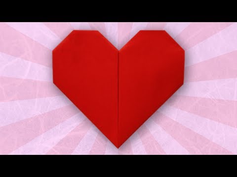 Origami Heart (Folding Instructions)