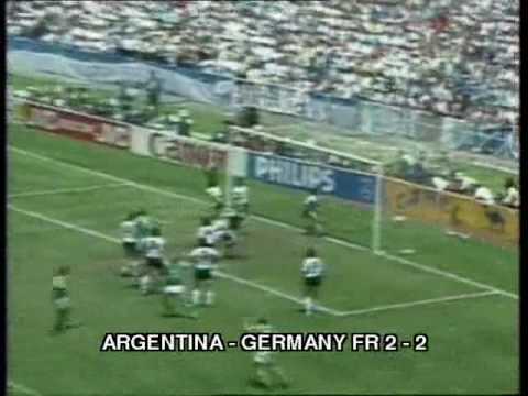 1986 WC final  Argentina - Germany FR  3:2