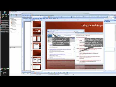 Webinar - Mendeley for Librarians (2011-07-26)