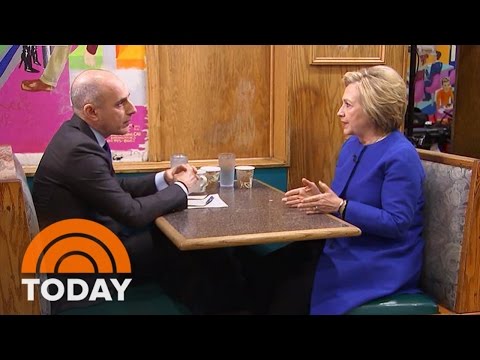 Hillary Clinton’s Talks Bernie Sanders, NY Primary, 2016 Race (Full Interview) | TODAY