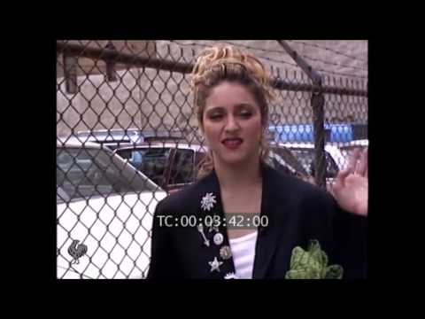 Madonna (UNEDITED Interview Extra Footage) on set of Desperately Seeking Susan (RARE)