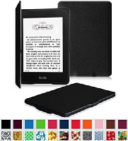 Fintie Kindle Paperwhite SmartShell Case - The Thinnest and Lightest Cover for All-New Amazon Kindle Paperwhite (Fits All versions: 2012, 2013, 2014 and 2015 New 300 PPI), Black