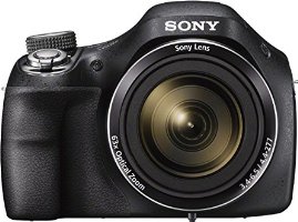 Sony DSCH400 Digital Compact Bridge Camera - Black