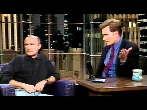 PHIL COLLINS INTERVIEW ON CONAN O' BRIEN