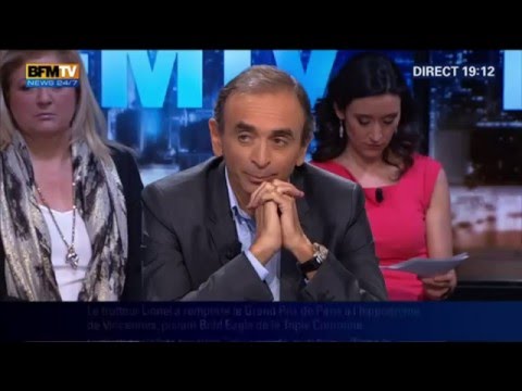 BFMTV - Eric Zemmour face à Jean-Christophe Cambadélis le 28/02/2016