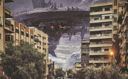 Alien Invasion: An Artist's Surreal Take on the Devastation of Damascus