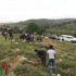 Local villagers planting trees.