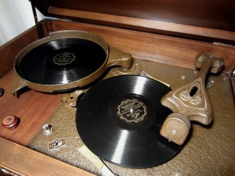 RCA Victor Record Changer 1931 Radiola Automatic Electrola RAE-26 Demonstration