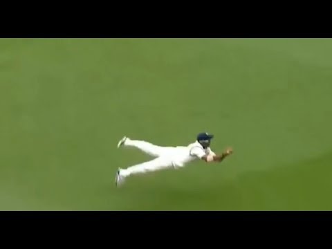 Indian Feilder Ajinkya Rahane Incredible Catch vs New Zealand