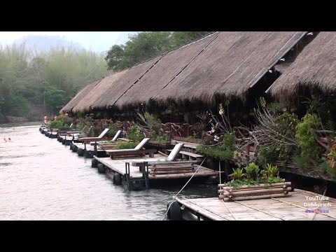 Thailand River Kwai Jungle Rafts Kanchanaburi Original Floating Hotel Resort