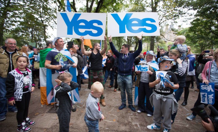 Référendum sur l'indépendance de l'Ecosse, Edimburg, 17-septembre-2014