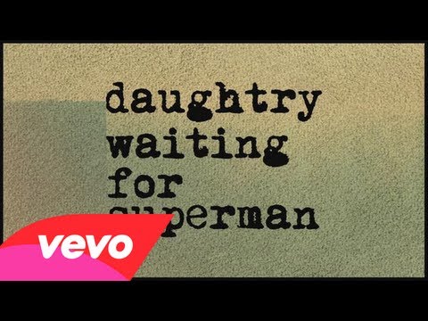 Daughtry - Waiting For Superman (Lyric)