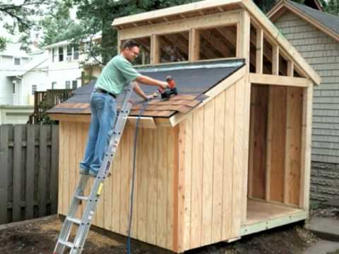 Building a Clerestory Shed Video | Home Plans and More