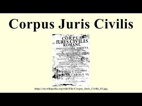 Corpus Juris Civilis