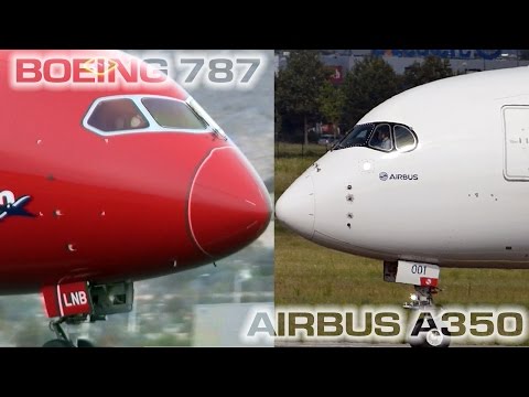 Boeing 787 vs Airbus A350