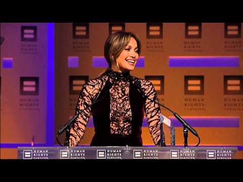 Jennifer Lopez at 2013 HRC National Dinner