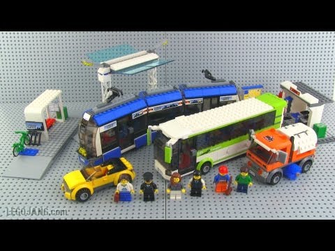 LEGO City 8404 Public Transport Station review!