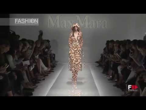 "MAX MARA" Full Show Spring Summer 2015 Milan by Fashion Channel