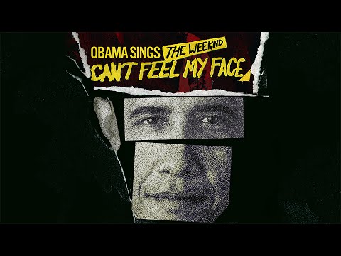 Barack Obama Singing Can't Feel My Face by The Weeknd