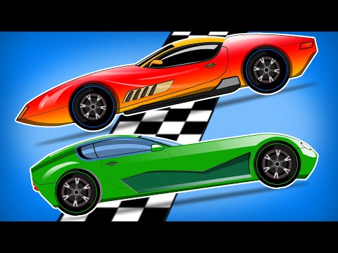 Car Race | Cars for Kids | Videos for Children's