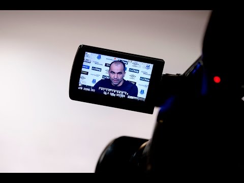 Roberto Martinez's pre-Southampton press conference