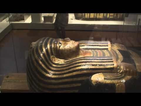 At the Egyptian Museum in Torino, Italy