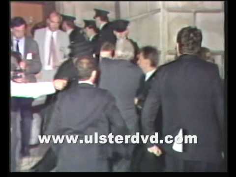 Ian Paisley Thrown out of Stormont by RUC June 1986