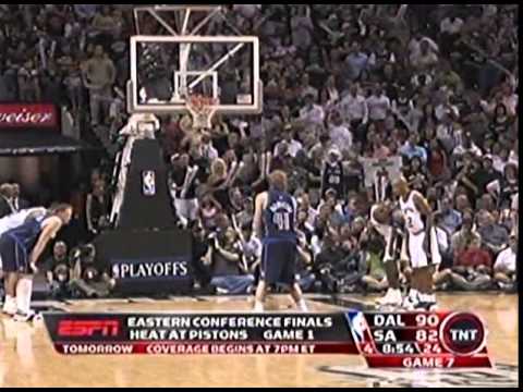 Round 2 Game 7 San Antonio  vs  Dallas NBA 2006 Playoffs 2