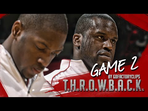 Throwback: Shaquille O'Neal & Dwyane Wade Full Highlights 2006 Playoffs R1G2 vs Bulls - SICK!