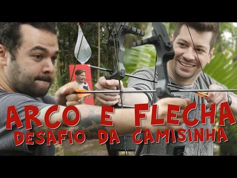 ARCO E FLECHA + DESAFIO DA CAMISINHA | Tamo Nóis!