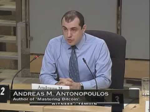 Andreas M. Antonopoulos educates Senate of Canada about Bitcoin  (Oct 8, ENG)